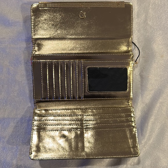 Steve Madden 3 part floral wallet - Picture 5 of 7